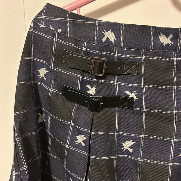 💙Harry Potter Ravenclaw Plaid Pleated Skirt Hot Topic💙 - Picture 2 of 9